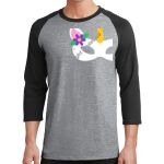 Core Blend 3/4 Sleeve Raglan Tee Thumbnail