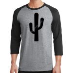 Core Blend 3/4 Sleeve Raglan Tee Thumbnail