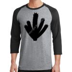 Core Blend 3/4 Sleeve Raglan Tee Thumbnail