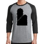 Core Blend 3/4 Sleeve Raglan Tee Thumbnail