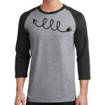 Core Blend 3/4 Sleeve Raglan Tee Thumbnail