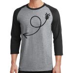 Core Blend 3/4 Sleeve Raglan Tee Thumbnail