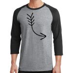 Core Blend 3/4 Sleeve Raglan Tee Thumbnail