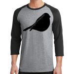 Core Blend 3/4 Sleeve Raglan Tee Thumbnail