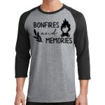 Core Blend 3/4 Sleeve Raglan Tee Thumbnail