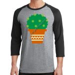 Core Blend 3/4 Sleeve Raglan Tee Thumbnail