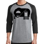 Core Blend 3/4 Sleeve Raglan Tee Thumbnail