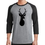 Core Blend 3/4 Sleeve Raglan Tee Thumbnail