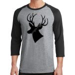 Core Blend 3/4 Sleeve Raglan Tee Thumbnail