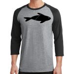 Core Blend 3/4 Sleeve Raglan Tee Thumbnail