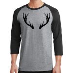 Core Blend 3/4 Sleeve Raglan Tee Thumbnail