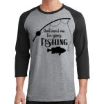 Core Blend 3/4 Sleeve Raglan Tee Thumbnail