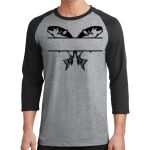 Core Blend 3/4 Sleeve Raglan Tee Thumbnail