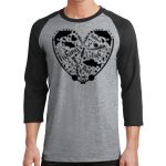 Core Blend 3/4 Sleeve Raglan Tee Thumbnail