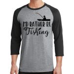 Core Blend 3/4 Sleeve Raglan Tee Thumbnail