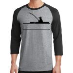 Core Blend 3/4 Sleeve Raglan Tee Thumbnail