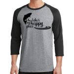 Core Blend 3/4 Sleeve Raglan Tee Thumbnail