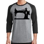Core Blend 3/4 Sleeve Raglan Tee Thumbnail