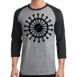 Core Blend 3/4 Sleeve Raglan Tee Thumbnail