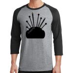 Core Blend 3/4 Sleeve Raglan Tee Thumbnail