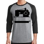 Core Blend 3/4 Sleeve Raglan Tee Thumbnail
