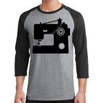 Core Blend 3/4 Sleeve Raglan Tee Thumbnail