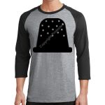 Core Blend 3/4 Sleeve Raglan Tee Thumbnail