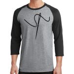 Core Blend 3/4 Sleeve Raglan Tee Thumbnail