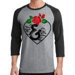 Core Blend 3/4 Sleeve Raglan Tee Thumbnail
