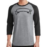 Core Blend 3/4 Sleeve Raglan Tee Thumbnail