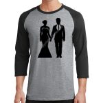 Core Blend 3/4 Sleeve Raglan Tee Thumbnail