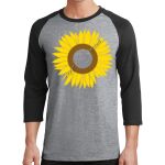 Core Blend 3/4 Sleeve Raglan Tee Thumbnail