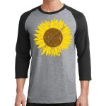 Core Blend 3/4 Sleeve Raglan Tee Thumbnail