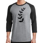 Core Blend 3/4 Sleeve Raglan Tee Thumbnail