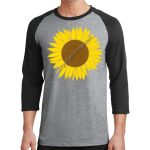 Core Blend 3/4 Sleeve Raglan Tee Thumbnail