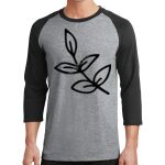Core Blend 3/4 Sleeve Raglan Tee Thumbnail