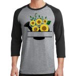 Core Blend 3/4 Sleeve Raglan Tee Thumbnail