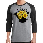 Core Blend 3/4 Sleeve Raglan Tee Thumbnail