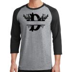 Core Blend 3/4 Sleeve Raglan Tee Thumbnail