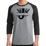 Core Blend 3/4 Sleeve Raglan Tee Thumbnail
