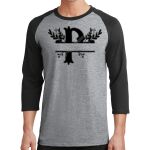 Core Blend 3/4 Sleeve Raglan Tee Thumbnail