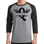 Core Blend 3/4 Sleeve Raglan Tee Thumbnail