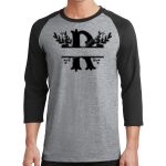 Core Blend 3/4 Sleeve Raglan Tee Thumbnail