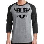 Core Blend 3/4 Sleeve Raglan Tee Thumbnail