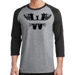 Core Blend 3/4 Sleeve Raglan Tee Thumbnail
