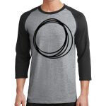 Core Blend 3/4 Sleeve Raglan Tee Thumbnail