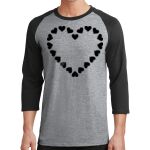 Core Blend 3/4 Sleeve Raglan Tee Thumbnail