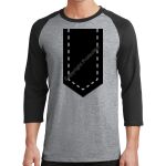 Core Blend 3/4 Sleeve Raglan Tee Thumbnail