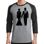 Core Blend 3/4 Sleeve Raglan Tee Thumbnail