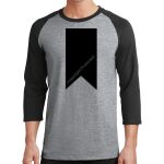 Core Blend 3/4 Sleeve Raglan Tee Thumbnail